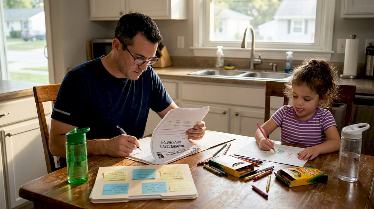 Kindergarten prep workflow: a parent's step-by-step guide